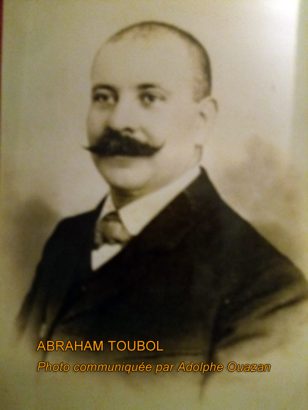 Надгробие TOUBOL Abraham